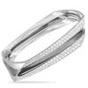 Tiffany & Co Gehry 18k White Gold 1.20ct Diamond Bracelet Set Ti04-102824 In White