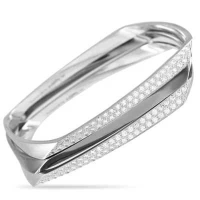 Tiffany & Co Gehry 18k White Gold 1.20ct Diamond Bracelet Set Ti04-102824