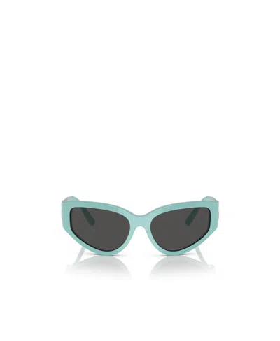 TIFFANY & CO GEOMETRIC FRAME SUNGLASSES