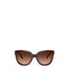 Tiffany & Co Geometric Frame Sunglasses In Brown