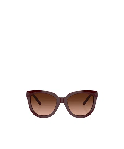 Tiffany & Co Geometric Frame Sunglasses In Brown