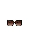 Tiffany & Co Tiffany Havana Injected Sunglasses In Brown