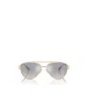 Tiffany & Co Geometric Frame Sunglasses In Gray
