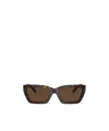 Tiffany & Co Acetate Rectangular Sunglasses In Green