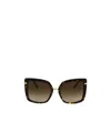 Tiffany & Co Geometric Frame Sunglasses In Green