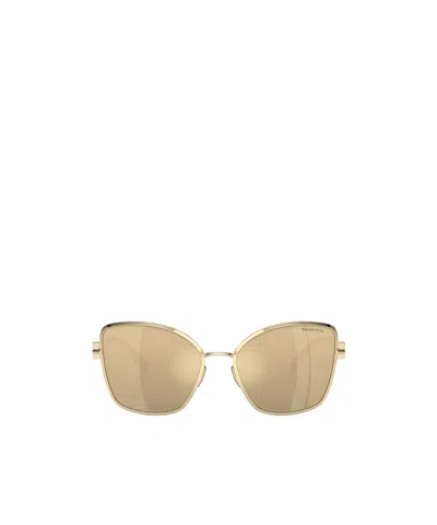 Tiffany & Co Geometric Frame Sunglasses In Nude