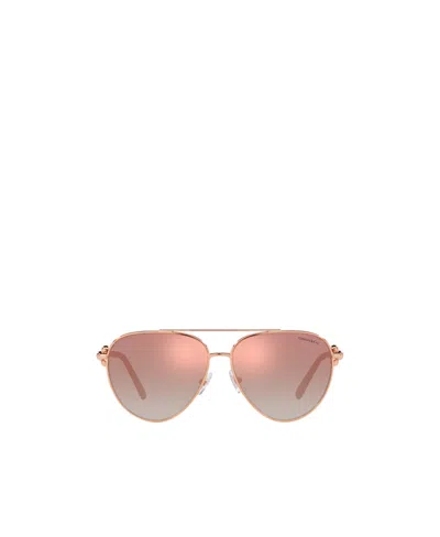 Tiffany & Co Geometric Frame Sunglasses In Pink