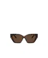 Tiffany & Co Womens Brown Tf4218 Cat-eye Acetate Sunglasses In Green