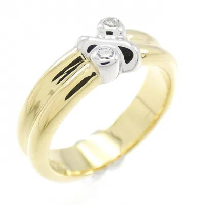 Pre-owned Tiffany & Co Gold (18k) Yellow Gold (18k) Band Ring () In Multi