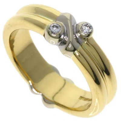 Pre-owned Tiffany & Co Gold (18k) Yellow Gold (18k) Band Ring () In Multi