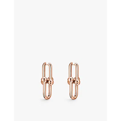 Tiffany & Co Hardwear 18ct Rose-gold Earrings In Rose Gold