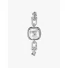 Tiffany & Co Hardwear Sterling-silver, Steel And 0.07ct Diamond Watch In Silver