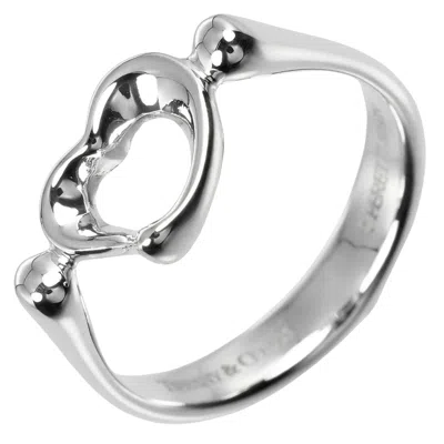 Pre-owned Tiffany & Co Heart 925 Band Ring ()