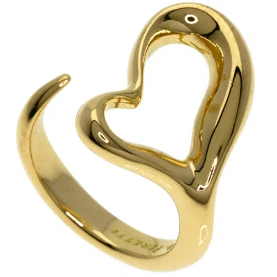 Pre-owned Tiffany & Co Heart Yellow Gold (18k) Band Ring ()