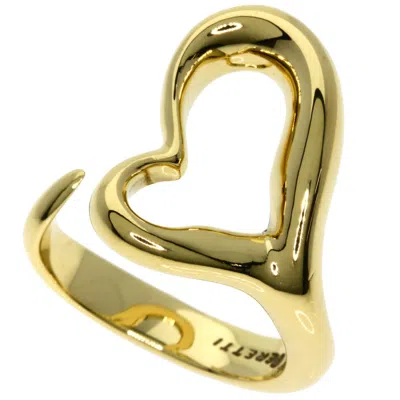 Pre-owned Tiffany & Co Heart Yellow Gold (18k) Band Ring ()