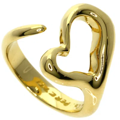 Pre-owned Tiffany & Co Heart Yellow Gold (18k) Band Ring ()