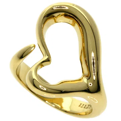 Pre-owned Tiffany & Co Heart Yellow Gold (18k) Band Ring ()