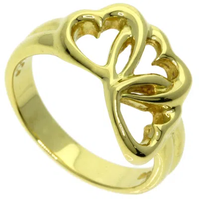 Pre-owned Tiffany & Co Heart Yellow Gold (18k) Band Ring ()