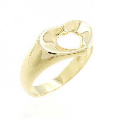 Pre-owned Tiffany & Co Heart Yellow Gold (18k) Band Ring () In Multi