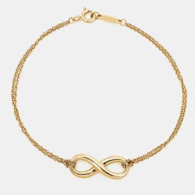 Tiffany & Co Infinity 18k Yellow Gold Chain Bracelet