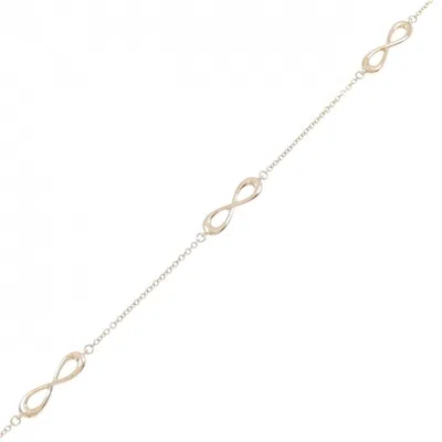 Pre-owned Tiffany & Co Infinity Pink Gold (18k) Charm Bracelet () In Multi
