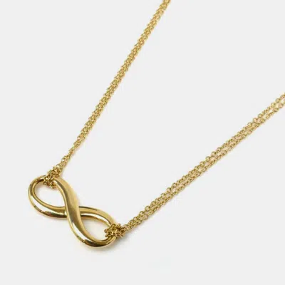 Pre-owned Tiffany & Co Infinity Yellow Gold Necklaces