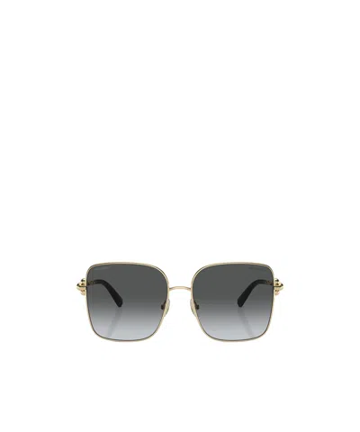 Tiffany & Co Logo Logo Sunglasses In Gray