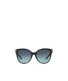 Tiffany & Co Tf4193b Pillow-frame Acetate Sunglasses In Blue