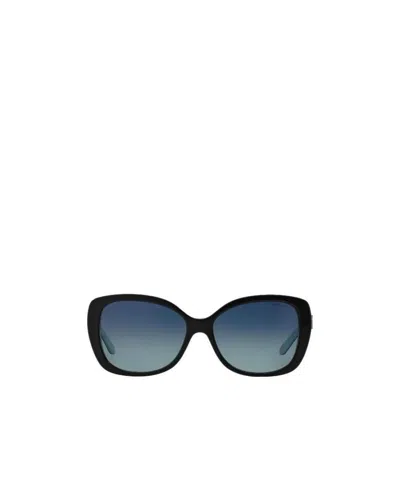Tiffany & Co Logo Sunglasses In Blue