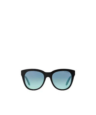 Tiffany & Co Logo Sunglasses In Blue