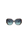 Tiffany & Co Tiffany Havana Acetate Sunglasses In Blue