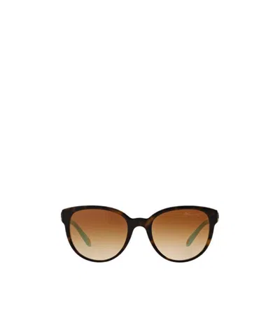 Tiffany & Co Logo Sunglasses In Brown