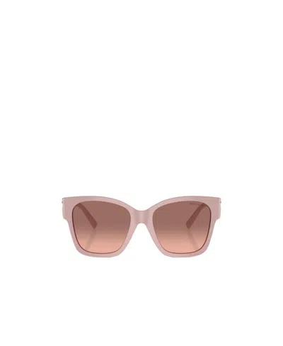 Tiffany & Co Logo Sunglasses In Brown