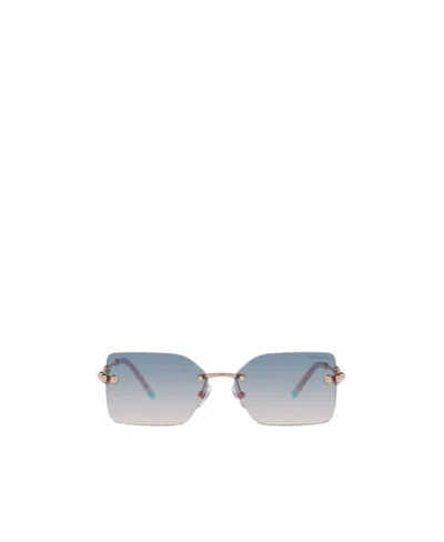 Tiffany & Co Logo Sunglasses In Gray
