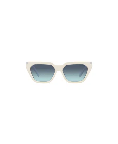 Tiffany & Co Logo Sunglasses In Gray