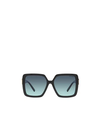 Tiffany & Co Logo Sunglasses In Green