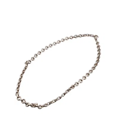 Pre-owned Tiffany & Co Necklace () In Silver