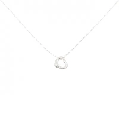 Pre-owned Tiffany & Co Open Heart 925 Necklace () In Multi