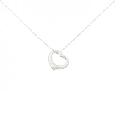 Pre-owned Tiffany & Co Open Heart 925 Necklace () In Multi