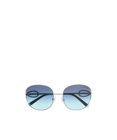 Tiffany & Co Oversized Sunglasses In Blue