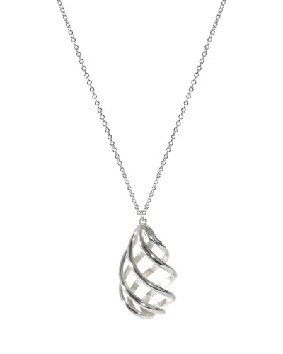 Tiffany & Co Paloma Picasso Venezia Luce Small Pendant Necklace Sterling Silver