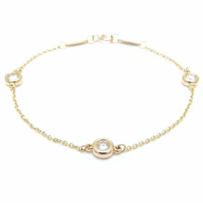 Pre-owned Tiffany & Co Pink (18k) Charm Bracelet ()