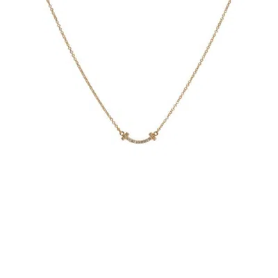 Pre-owned Tiffany & Co Pink (18k) Necklace () In Multi