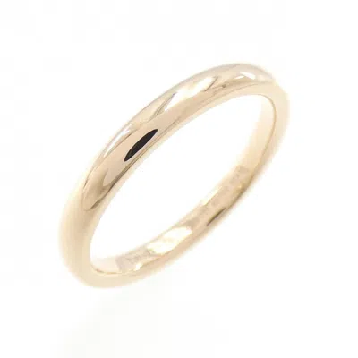 Pre-owned Tiffany & Co Pink Gold (18k) Band Ring ()