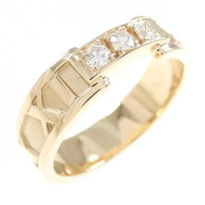 Pre-owned Tiffany & Co Pink Gold (18k) Band Ring ()