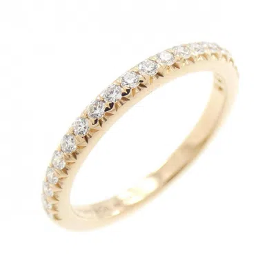 Pre-owned Tiffany & Co Pink Gold (18k) Band Ring () In Silver