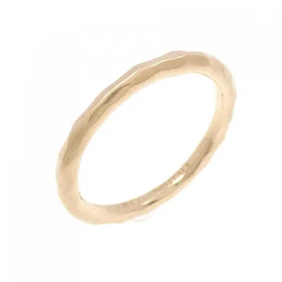 Pre-owned Tiffany & Co Pink Gold (18k) Band Ring ()