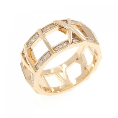 Pre-owned Tiffany & Co Pink Gold (18k) Band Ring ()