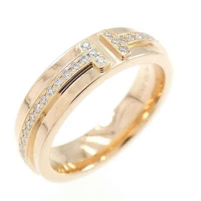 Pre-owned Tiffany & Co Pink Gold (18k) Band Ring ()