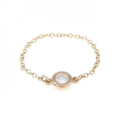 Pre-owned Tiffany & Co Pink Gold (18k) Band Ring ()
